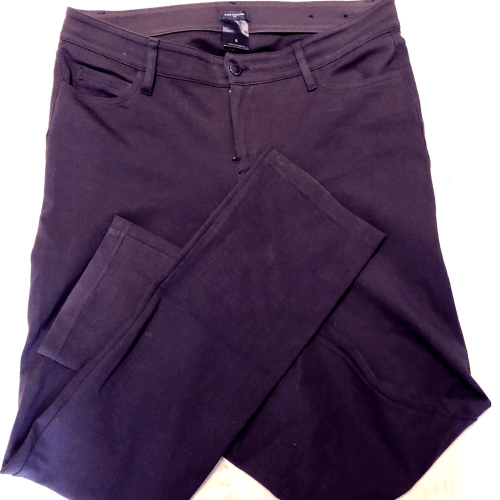 Anne Taylor Brown Ponte Pant